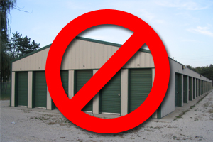 Say NO to Mini Warehouse Storage